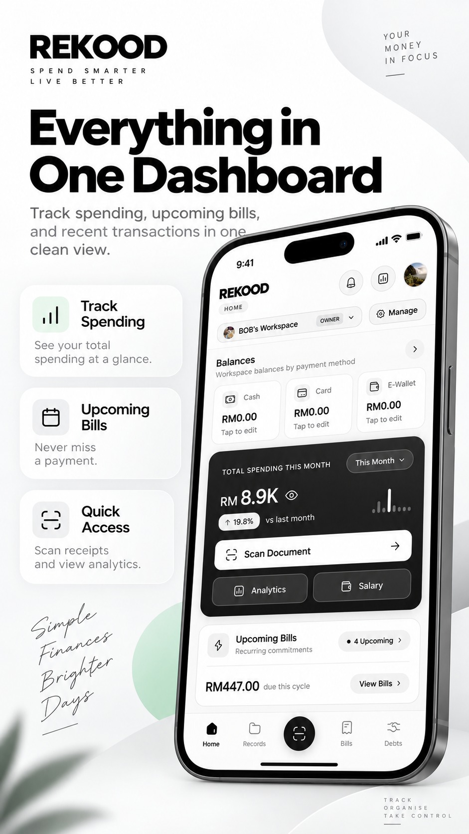 Everything in One Dashboard